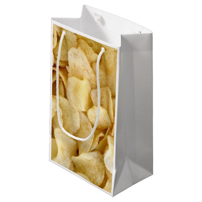 Sac de cadeau de pommes chips (Devant Angle)