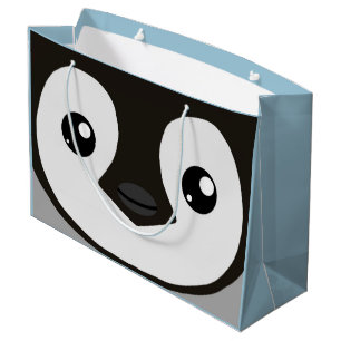 Sac de cadeau de poussin de pingouin d'empereur