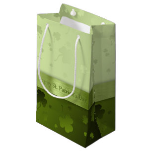 Sac de cadeau de shamrocks du jour de St Patrick