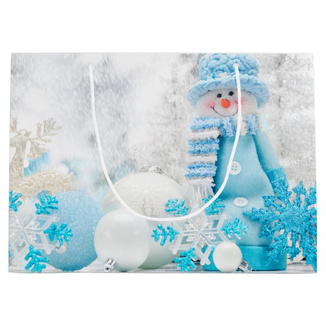 Sac de cadeau de vacances de Noël d'hiver (Devant)