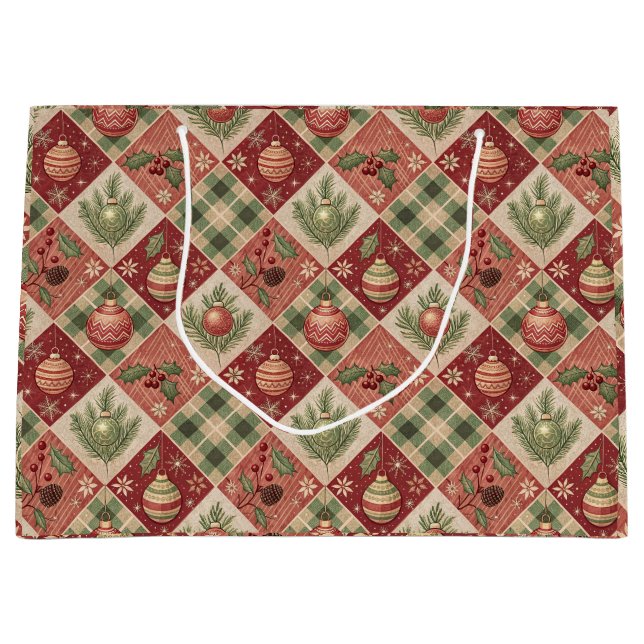 Sac de cadeau de vacances luxueux (Devant)