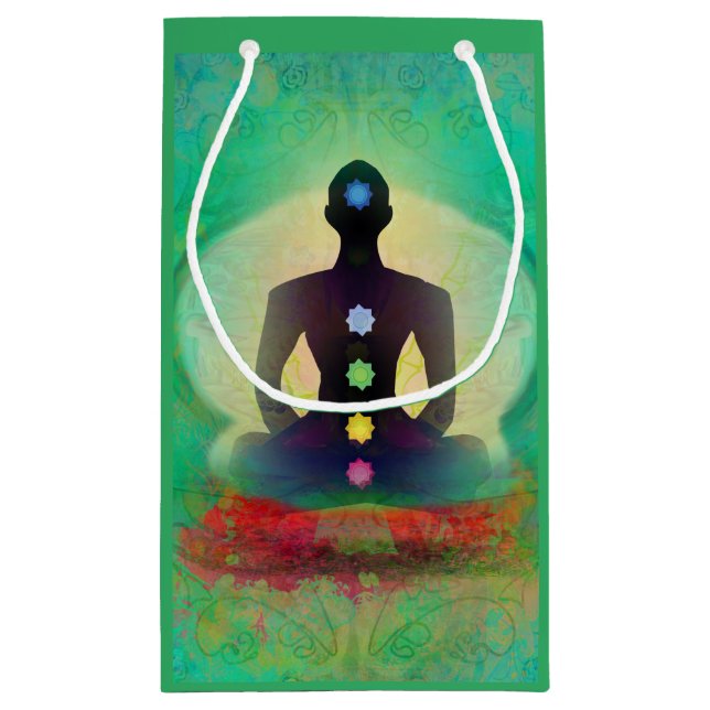 Sac de cadeau de yoga de méditation (Dos)