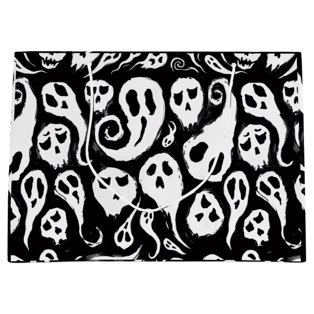 Sac de cadeau d'Halloween (Devant)