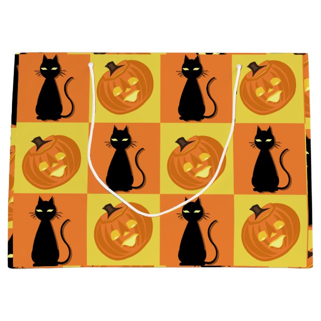 Sac de cadeau d'Halloween (Devant)