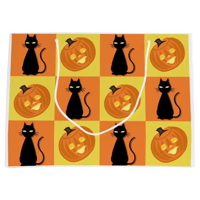 Sac de cadeau d'Halloween (Devant)