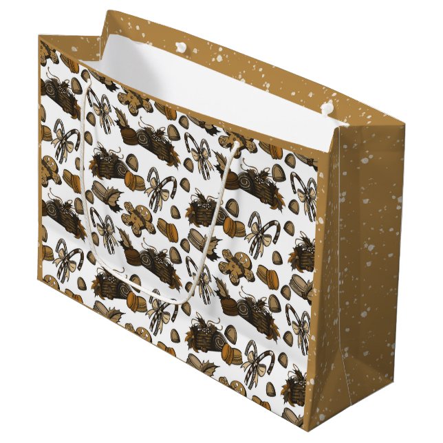 Sac de cadeau grand format Coco (solide) pour les  (Devant Angle)