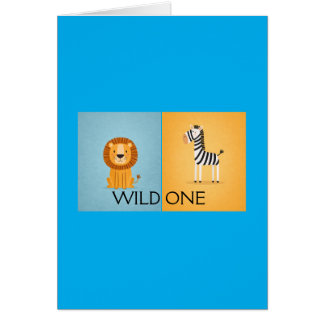 Sac de cadeau Safari Wild One