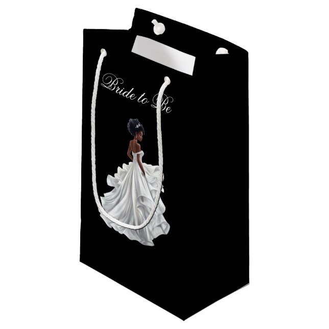 Sac de cadeaux pour future mariée de mariage (Devant Angle)
