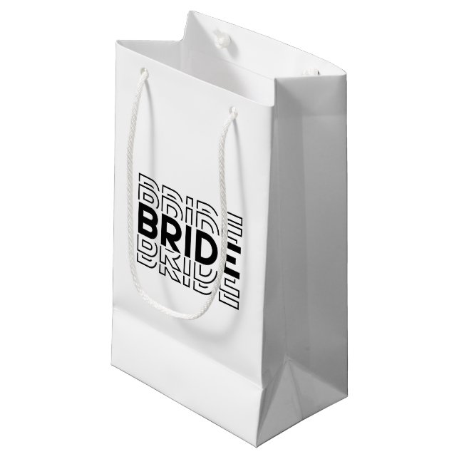 Sac de cadeaux pour mariée de mariage (Devant Angle)