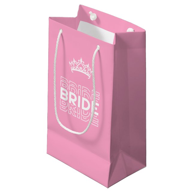Sac de cadeaux pour mariée de mariage (Devant Angle)