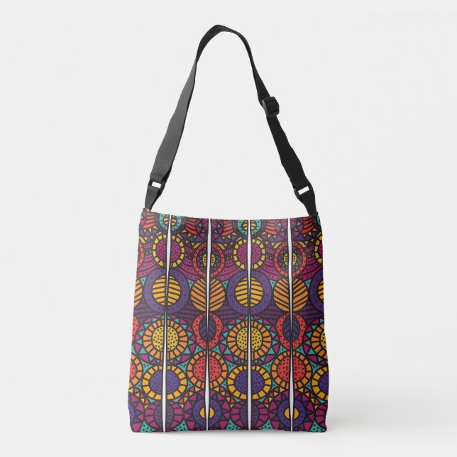Sac de carrosserie d'impression africaine (Dos)
