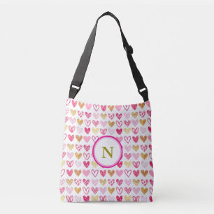 Sac de carrosserie tendance Monogram Heart Cross