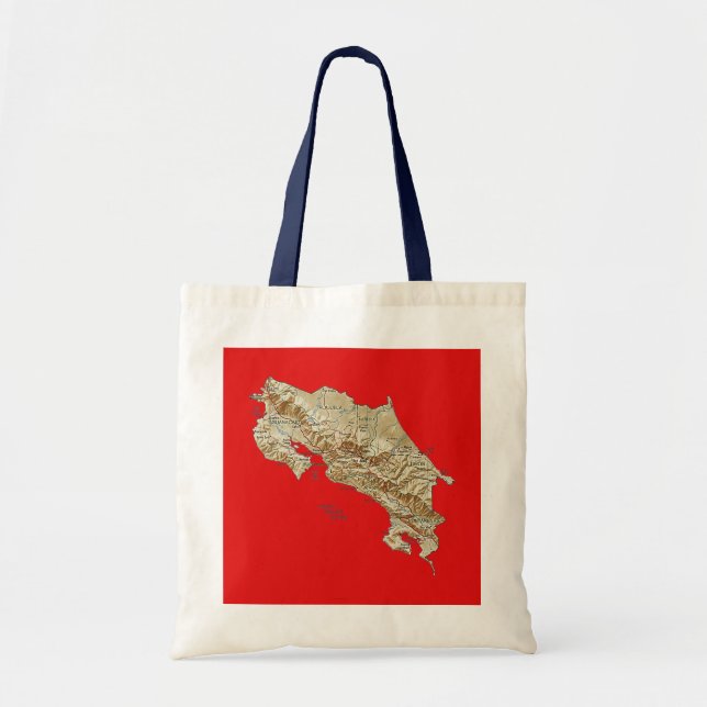 Sac de carte du Costa Rica (Devant)