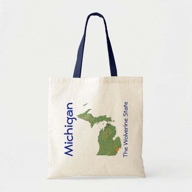 Sac de carte du Michigan (Devant)