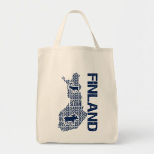 Sac de carte FINLANDE personnalisable - choisir le