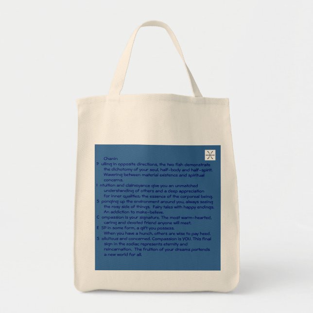sac de chanin (Devant)