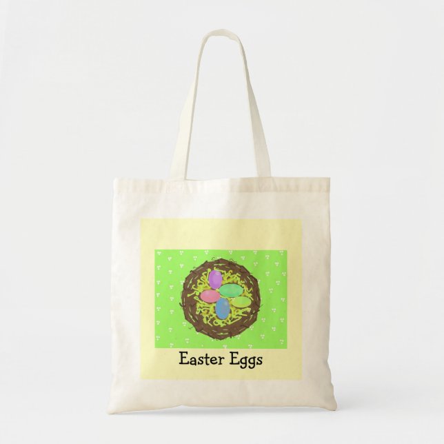 Sac de collecte d'œufs de Pâques (Devant)