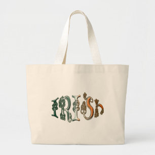 Sac de concepteur de couleurs de drapeau irlandais