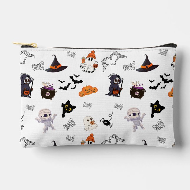 Sac de cosmétique d'Halloween mignon (Recto)