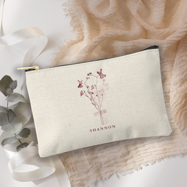 Sac de cosmétiques/accessoires à bouquet floral pr (Créateur téléchargé)