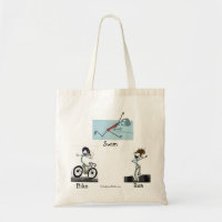 Sac de course de vélo de bain