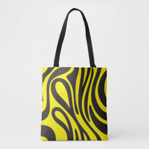 Sac de course effet Zèbre et minimaliste-Tote bags