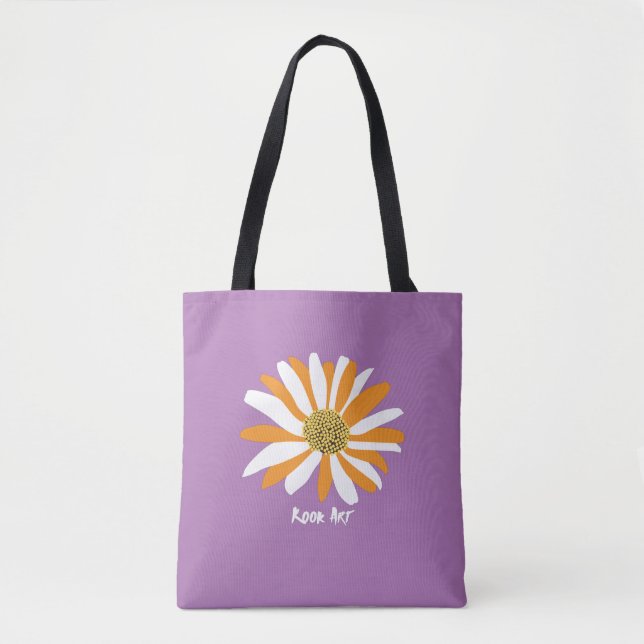 Sac de course fleur de printemps -Tote bags - (Devant)