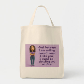 Sac de courses Marie qui se conduit mal