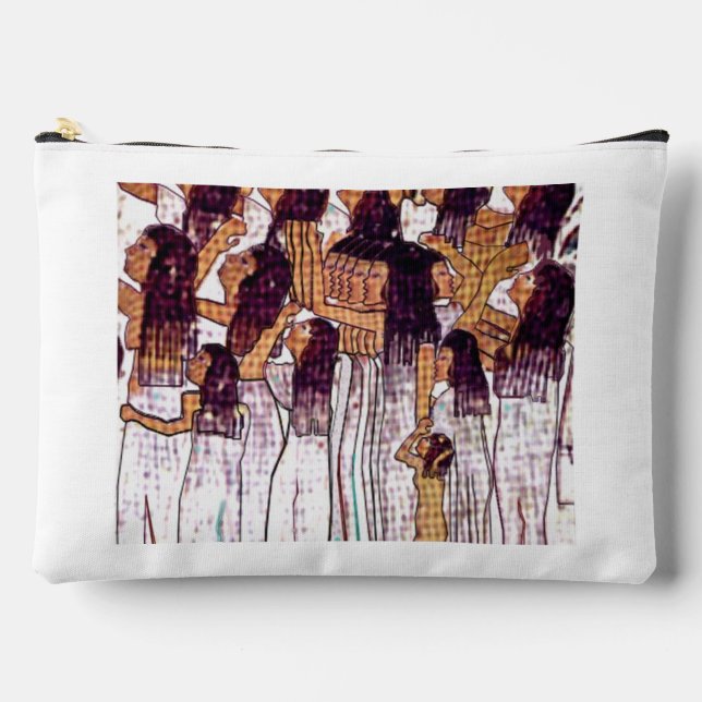 Sac de couture imprimé avec des femmes égyptiennes (Recto)