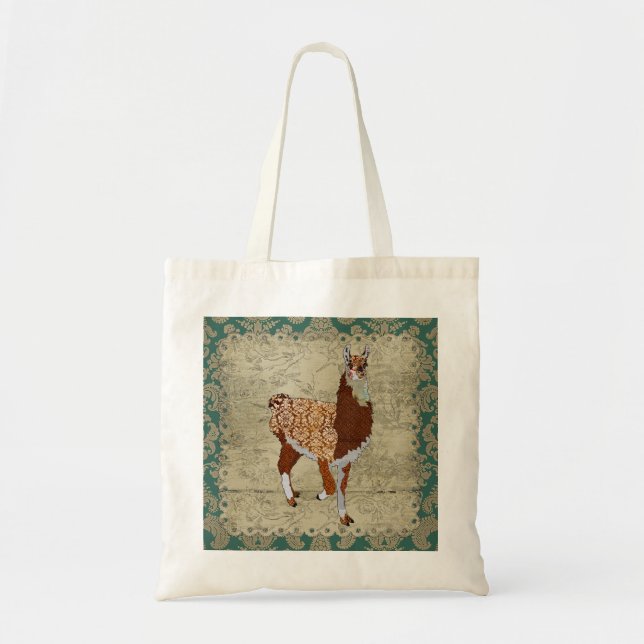Sac de damassé de lama (Devant)