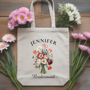 Sac de demoiselle d'honneur à fleurs sauvages pers