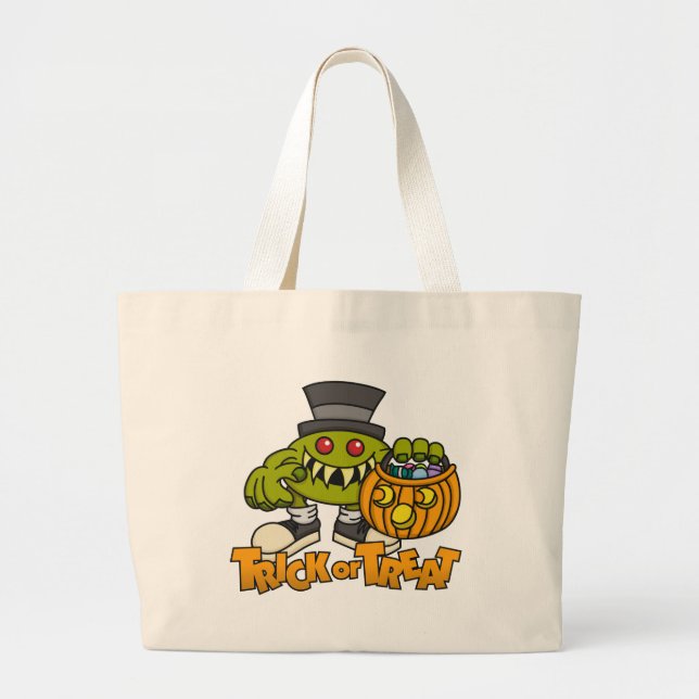 Sac de des bonbons ou un sort (Devant)