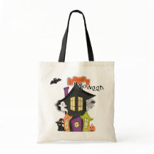 Sac de des bonbons ou un sort de Halloween