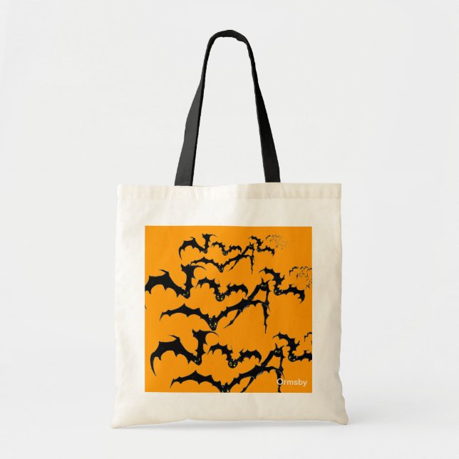 Sac de des bonbons ou un sort de Halloween (Devant)