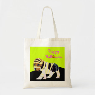 Sac de des bonbons ou un sort de Halloween : Chien