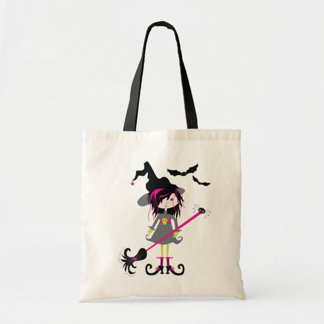 Sac de des bonbons ou un sort de Halloween de (Devant)