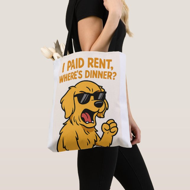Sac de devis de chien Sarcastique (De près)