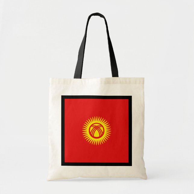 Sac de drapeau du Kirghizistan (Devant)
