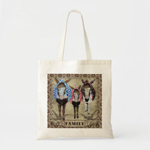 Sac de famille d'âne
