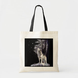 Sac de faune avec la scène romantique de loup