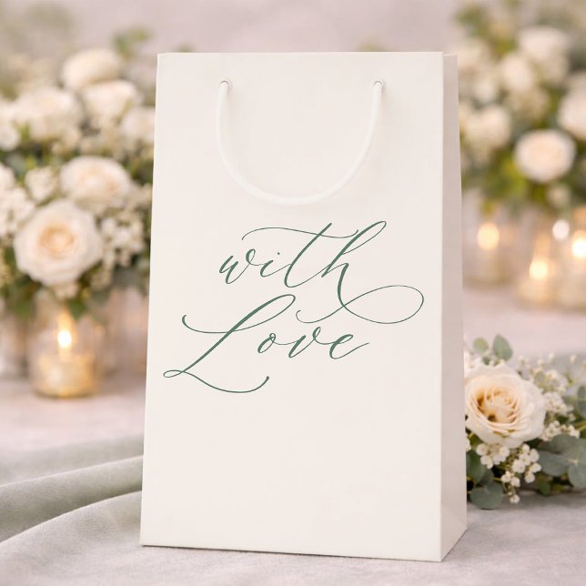 Sac de faveur de mariage avec amour (Créateur téléchargé)