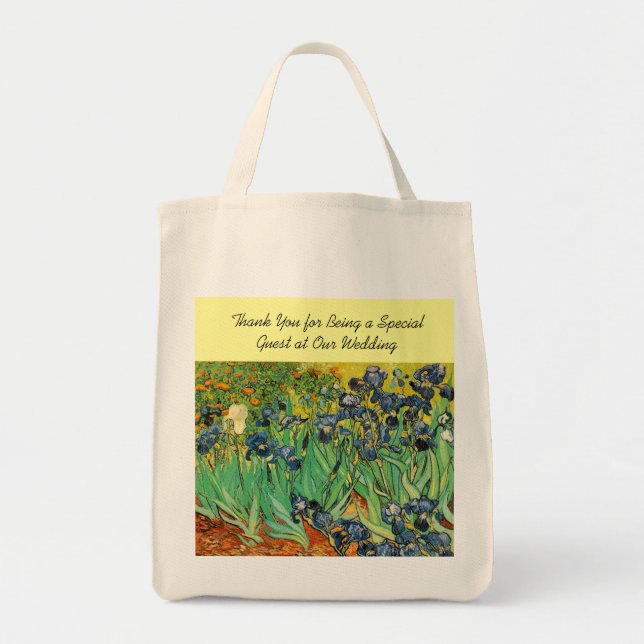 Sac de faveur de mariage, Vincent van Gogh, Iris (Devant)