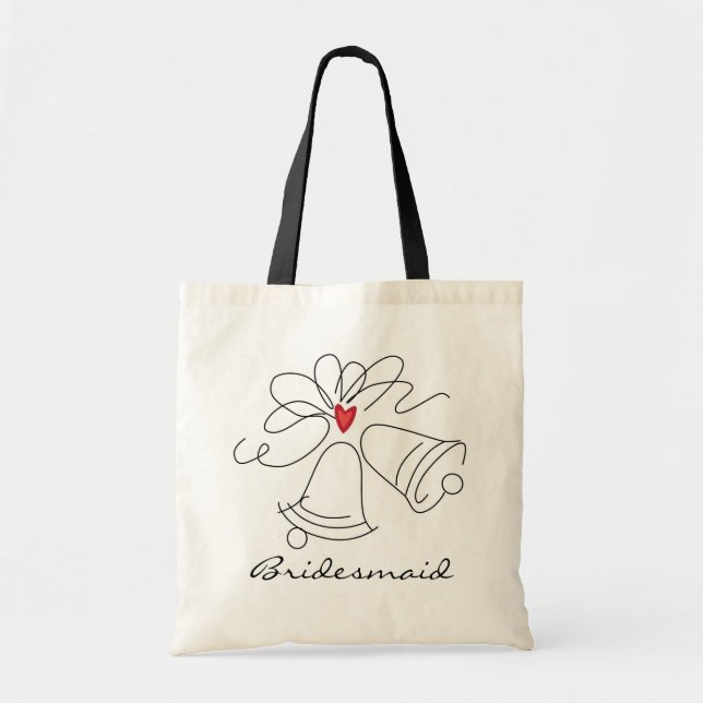 Sac de femme de chambre de mariage simple (Devant)