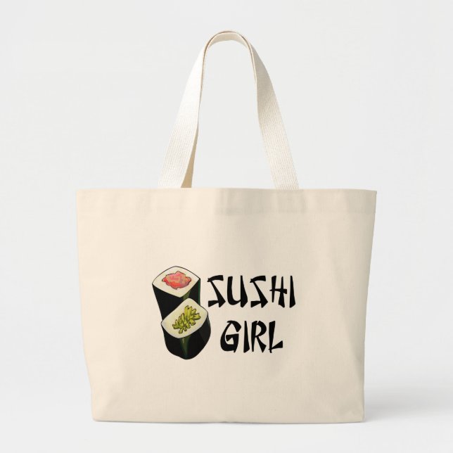 Sac de fille de sushi (Devant)