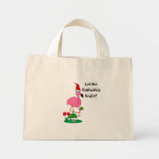 Sac de Flamant rose de Noël