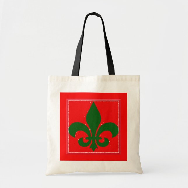 Sac de Fleur de Lis Holiday (Devant)