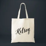 Sac de fourre-tout personnalisé de manuscrit<br><div class="desc">Sac de fourre-tout personnalisé de manuscrit Kelsey</div>