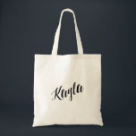 Sac de fourre-tout personnalisé de manuscrit Kayla<br><div class="desc">Sac de fourre-tout personnalisé de manuscrit Kayla</div>