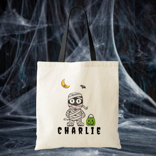 Sac de friandises personnalisé pour Halloween Mumm