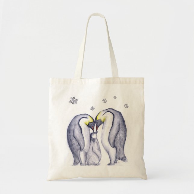 Sac de graphique de pingouin (Devant)